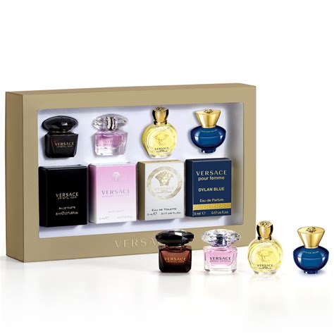 versace damenparfum miniaturen set